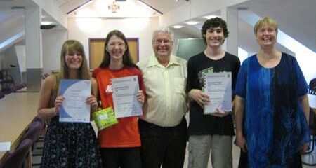 Auszeichnungen im Fremdsprachenwettbewerb+