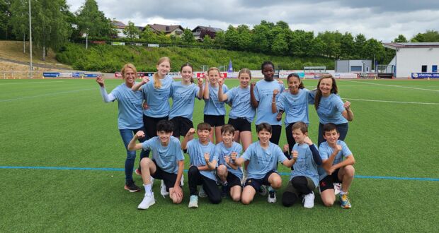 U 14 Leichtathletik Mixed-Mannschaft gewinnt den Regionalentscheid - Qualifikation für das Landesfinale -