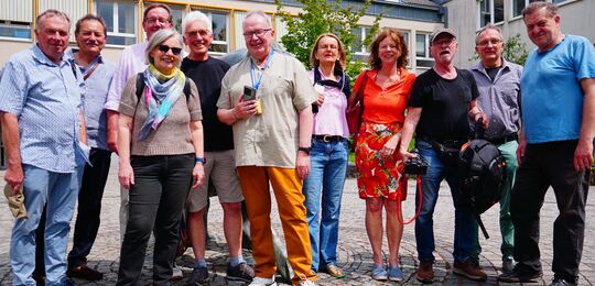 50-jähriges Abiturjubiläum - Alumni der ehemaligen SW OI/II besuchen die FvSS