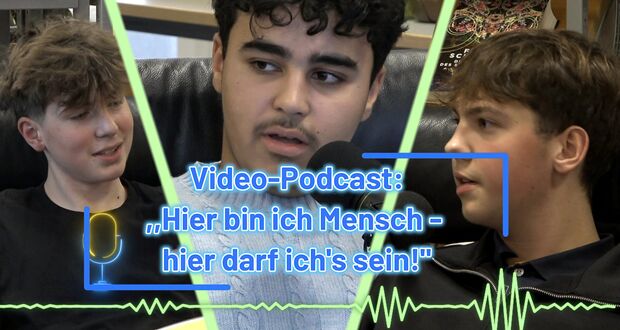 Videopodcast „Hier bin ich Mensch – hier darf ich’s sein!“ erhält besondere Auszeichnung beim Bundeswettbewerb „Demokratisch Handeln“ 2025
