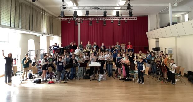 Probentage in der Landesmusikakademie in Schlitz – Young Band und Bläserklasse 6
